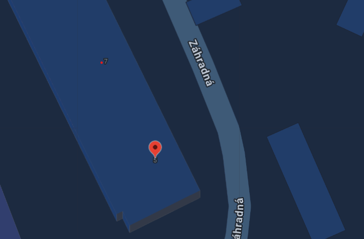 Naša poloha na mape