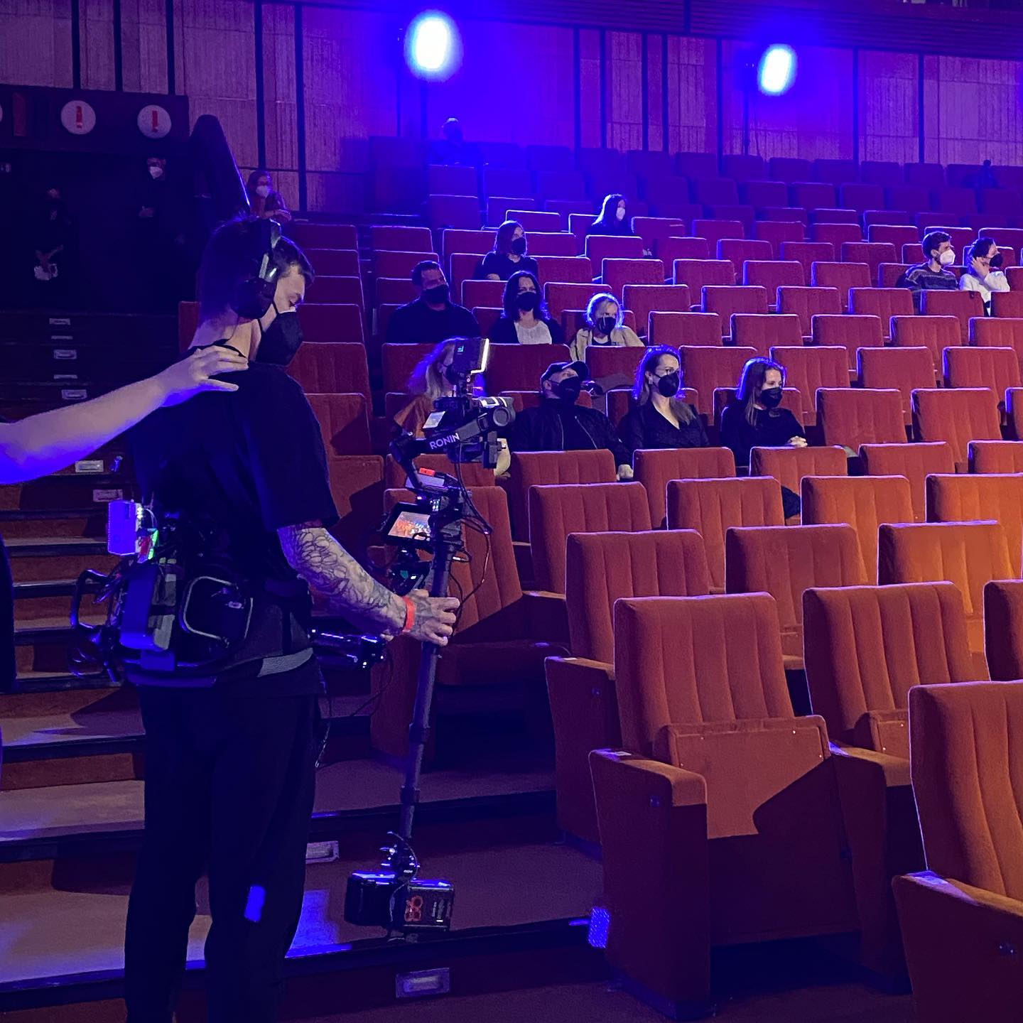 Radiohead Awards, steadycam