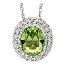 Meadow and White Pendant