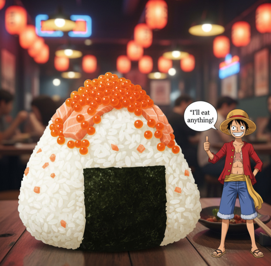 Onigiri Ball Luffyho